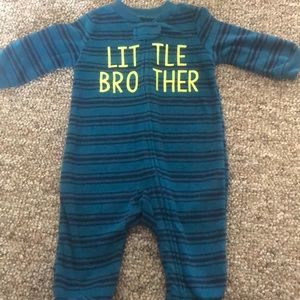 Baby boy footie pjs
